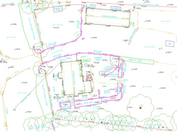 Topographical Surveys for Maze Planning